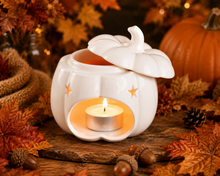 Load image into Gallery viewer, Pumpkin wax burner