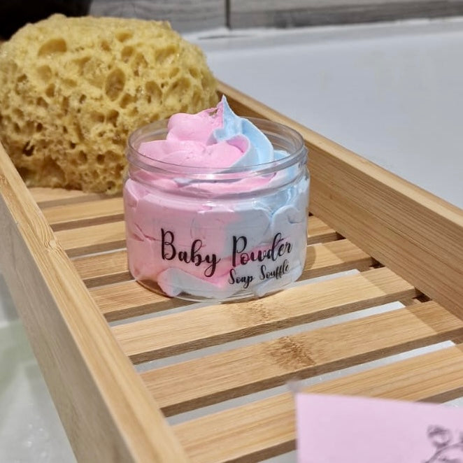 Baby best sale powder soap