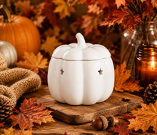Load image into Gallery viewer, Pumpkin wax burner
