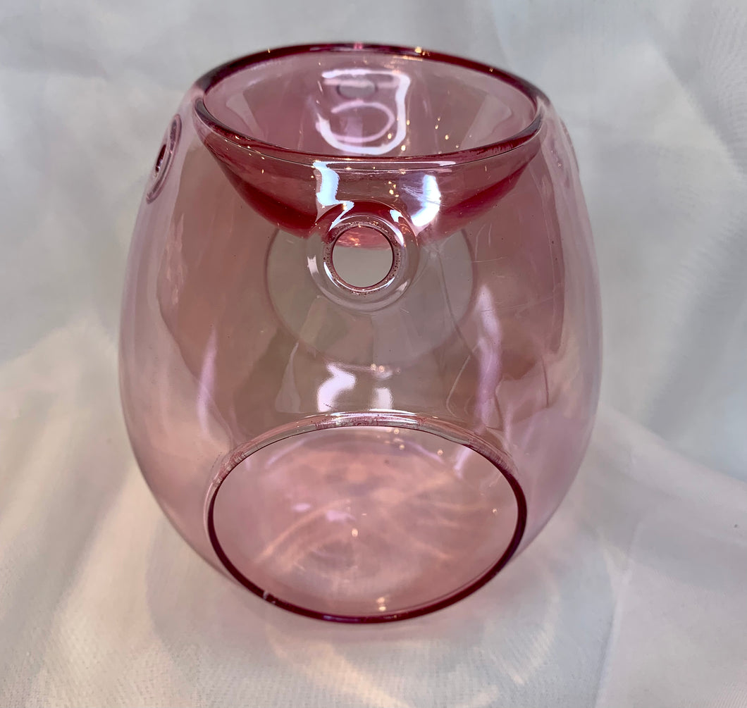 Pink Glass Burner